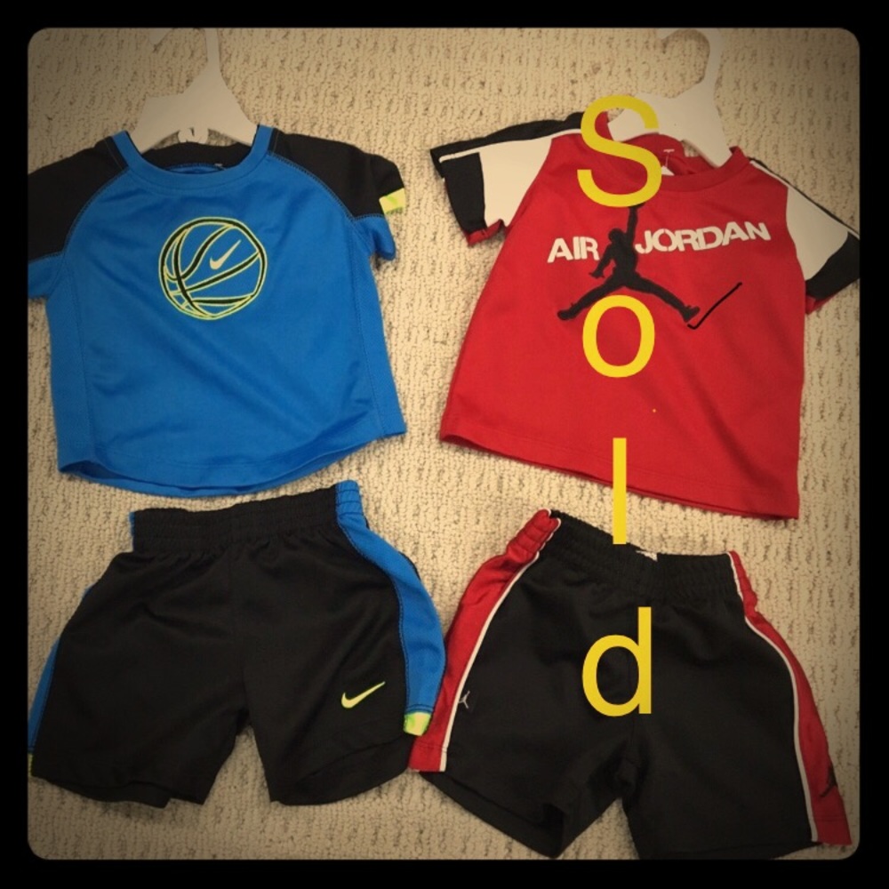 New Nike/Air Jordan 2pc shorts & jersey